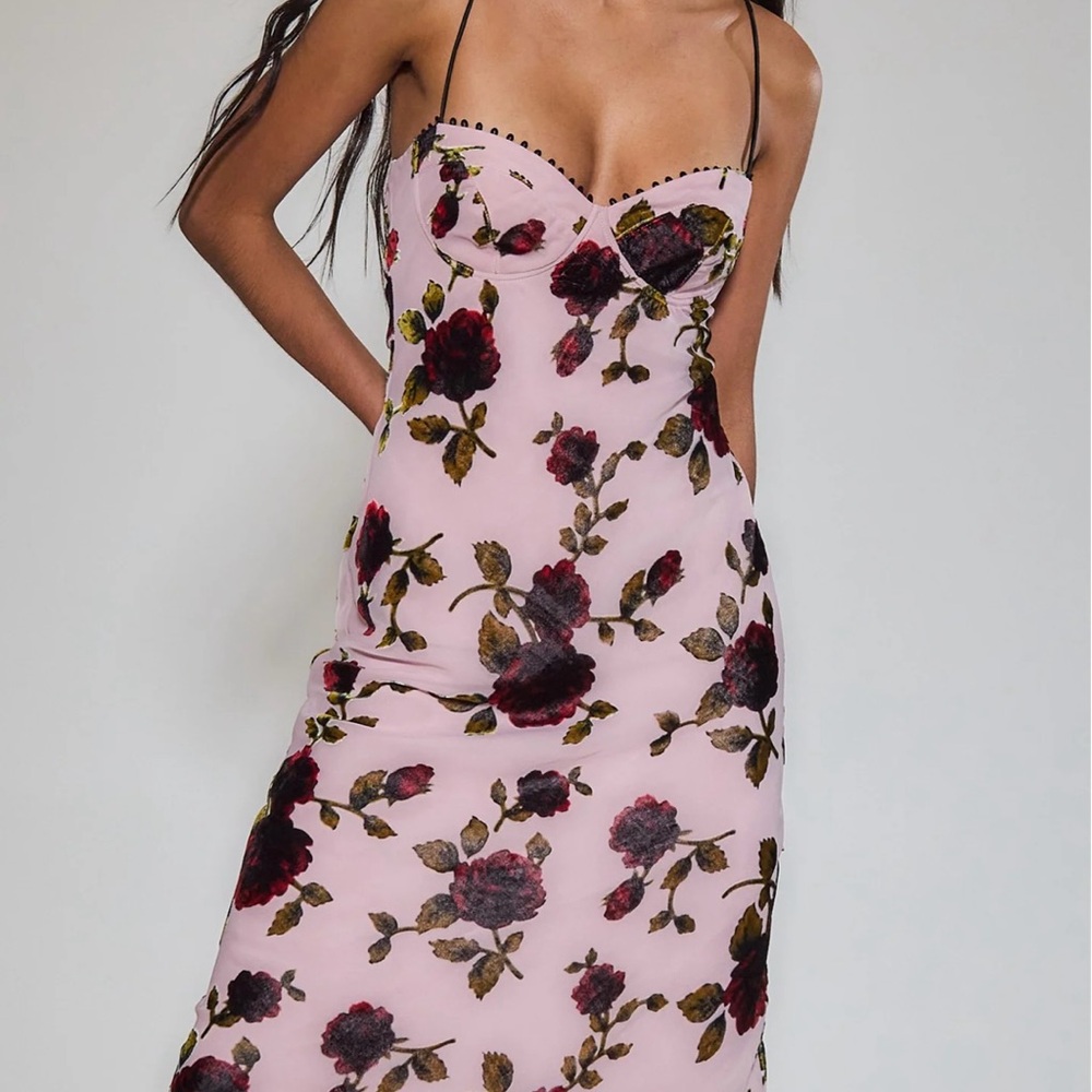 Floral Pink Dress